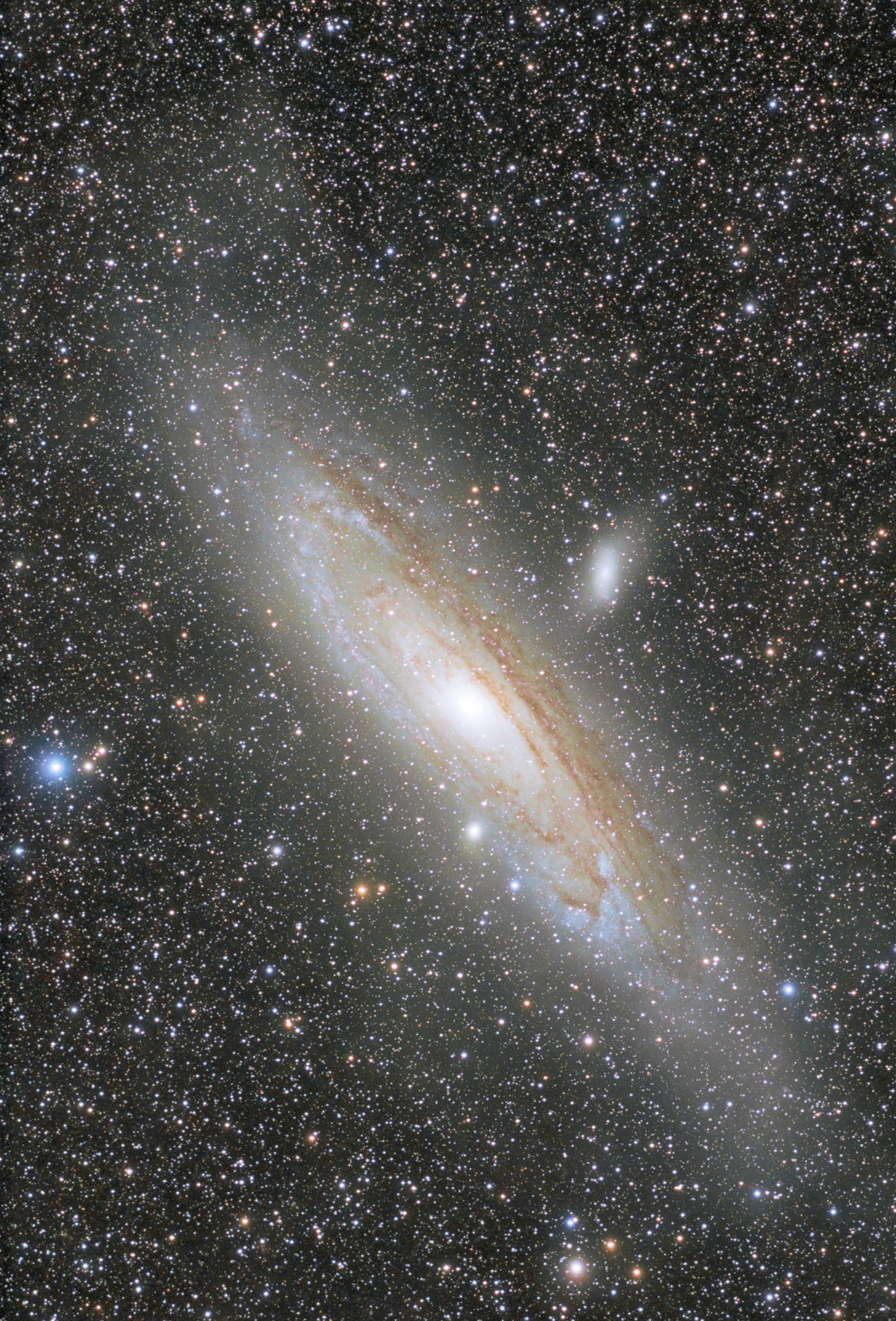 Andromeda Starry Galaxy Universe Wallpaper