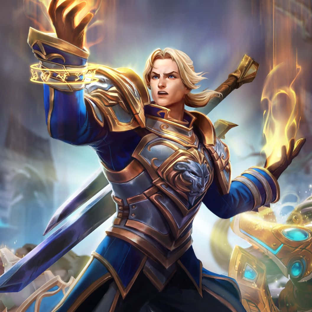 Download Anduin Wrynn Magic Infusion Wallpaper | Wallpapers.com