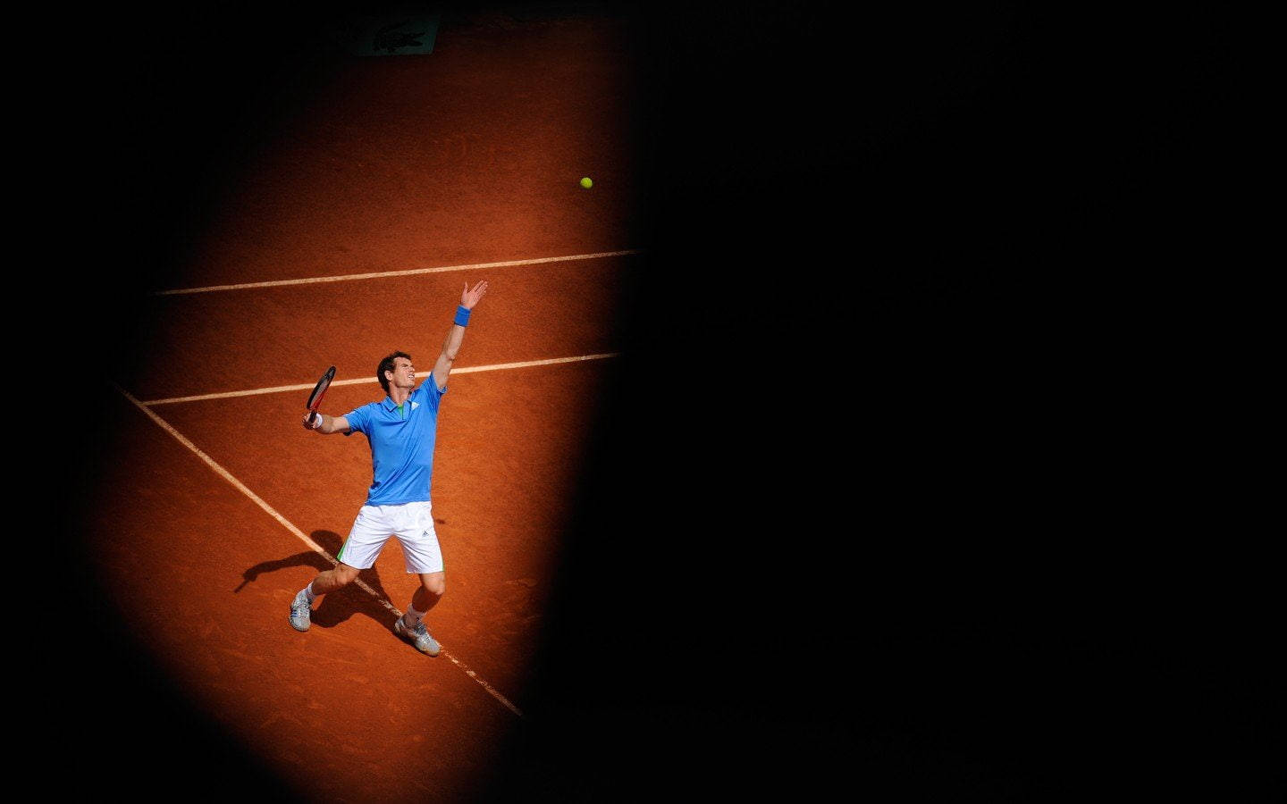 Fondonegro De Andy Murray. Fondo de pantalla