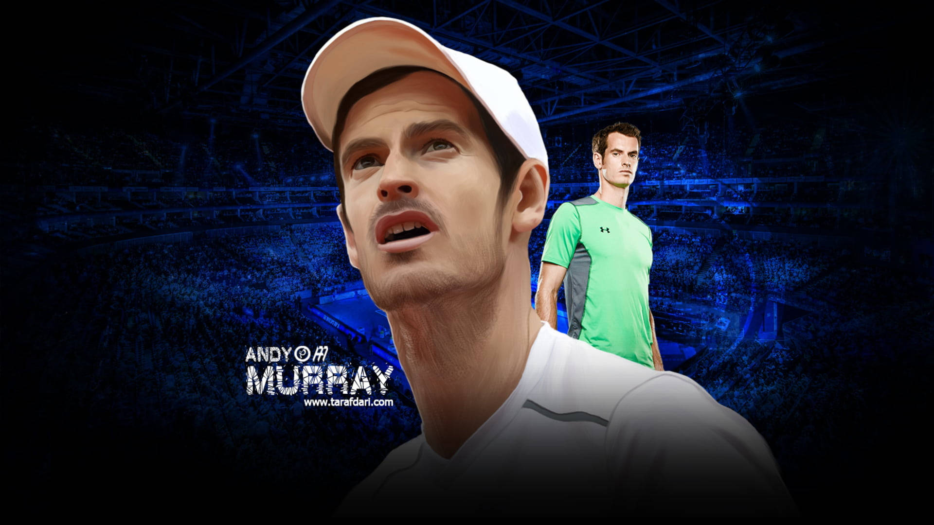 Fanart Genial De Andy Murray Fondo de pantalla