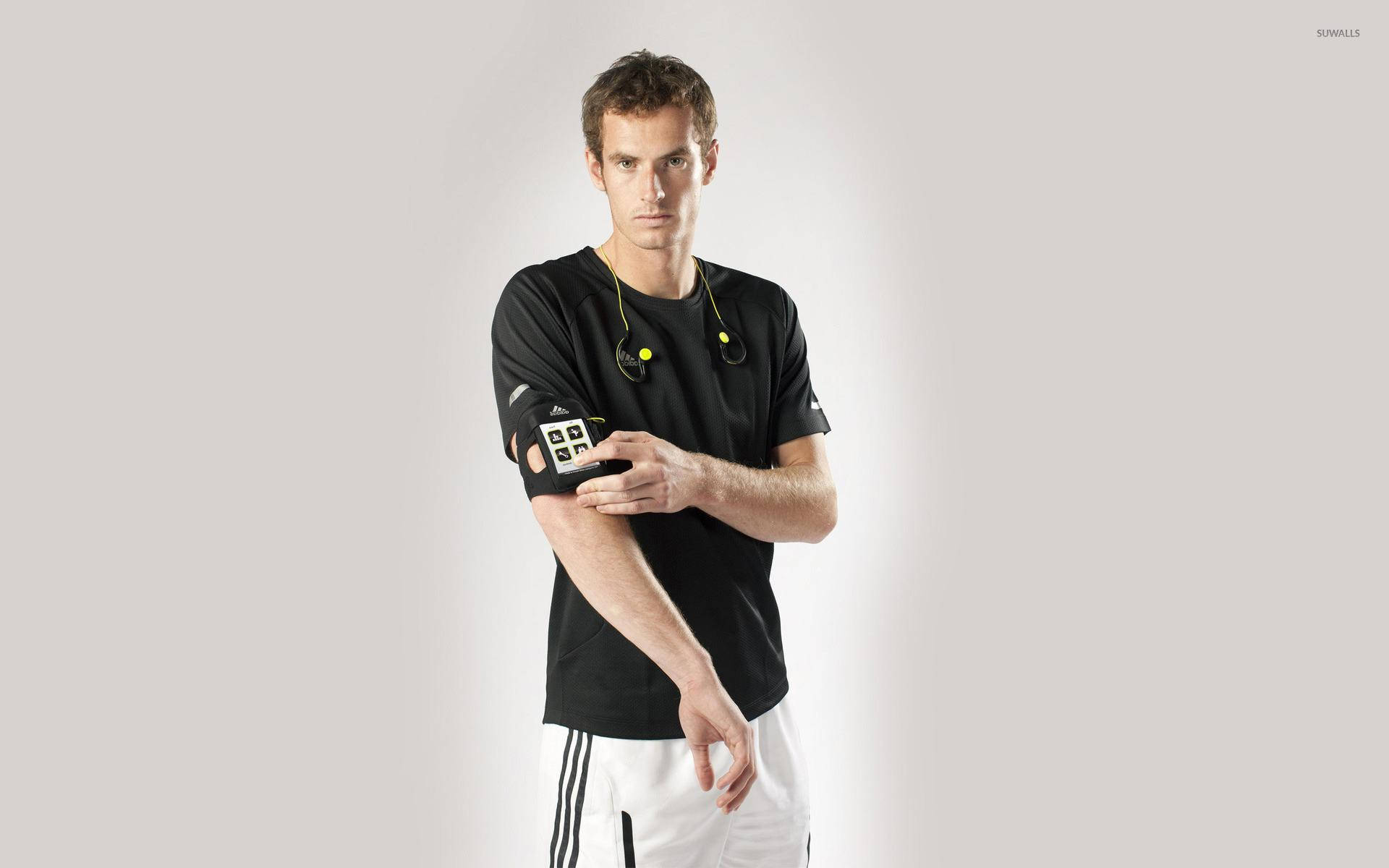 Andy Murray endorsement af Adidas tapet Wallpaper