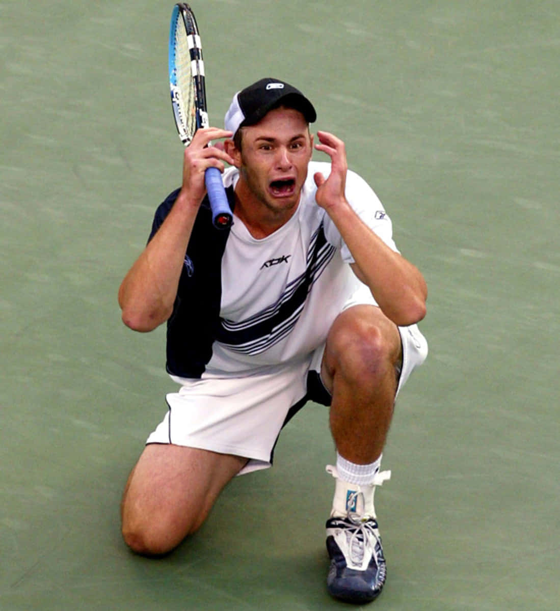 Andy Roddick With Shocked Face Wallpaper