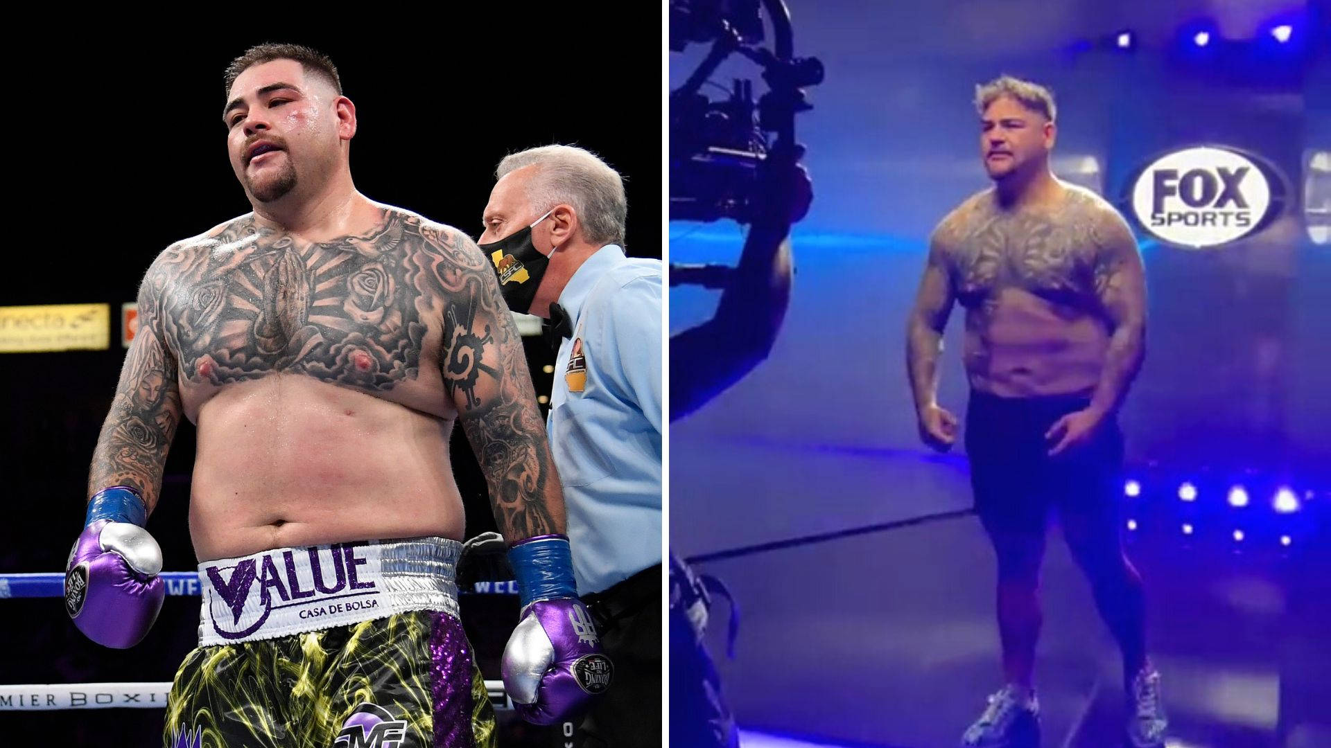 Andy Ruiz And Chris Arreola Collage