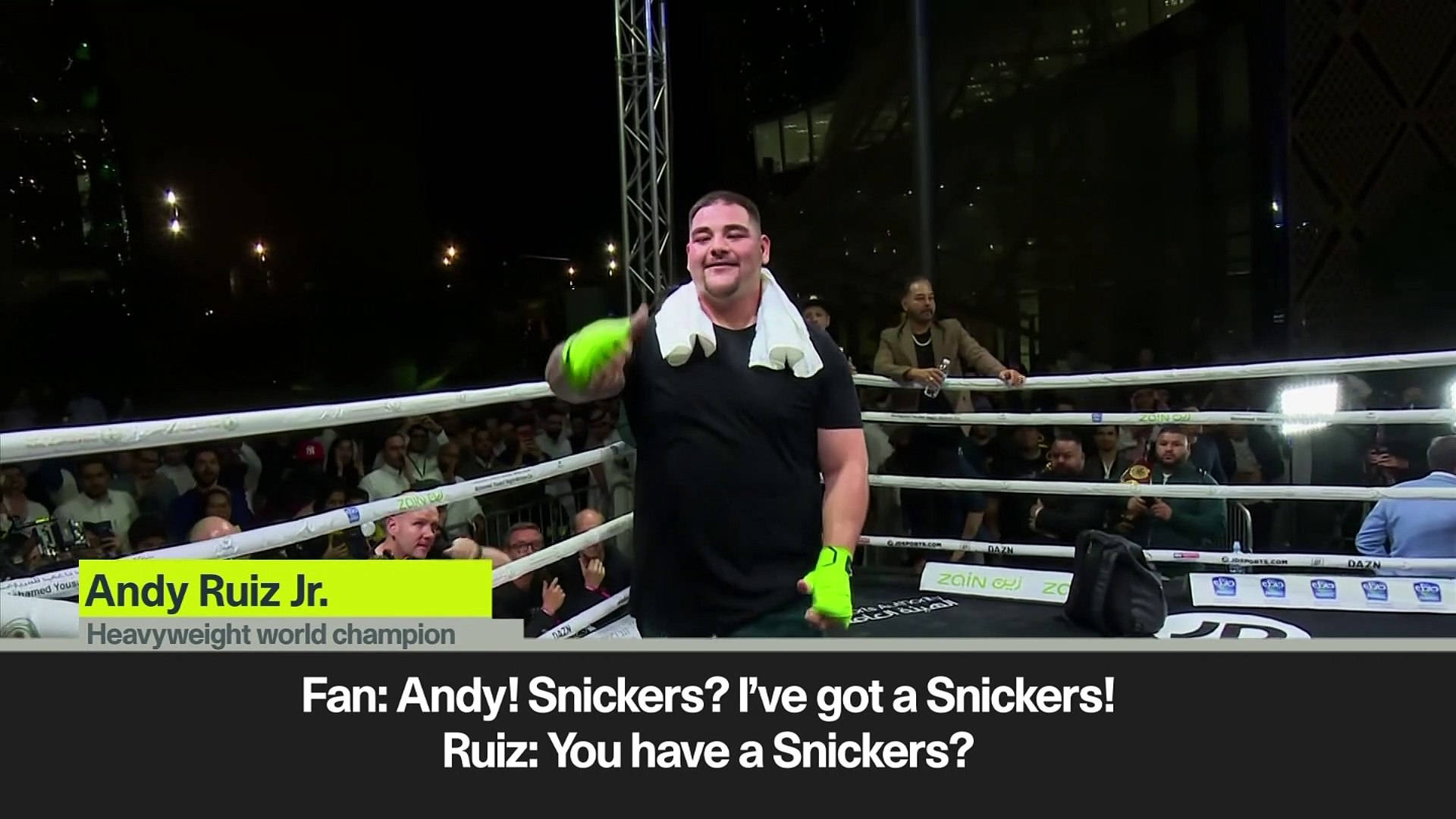 Andy Ruiz Fan Conversation