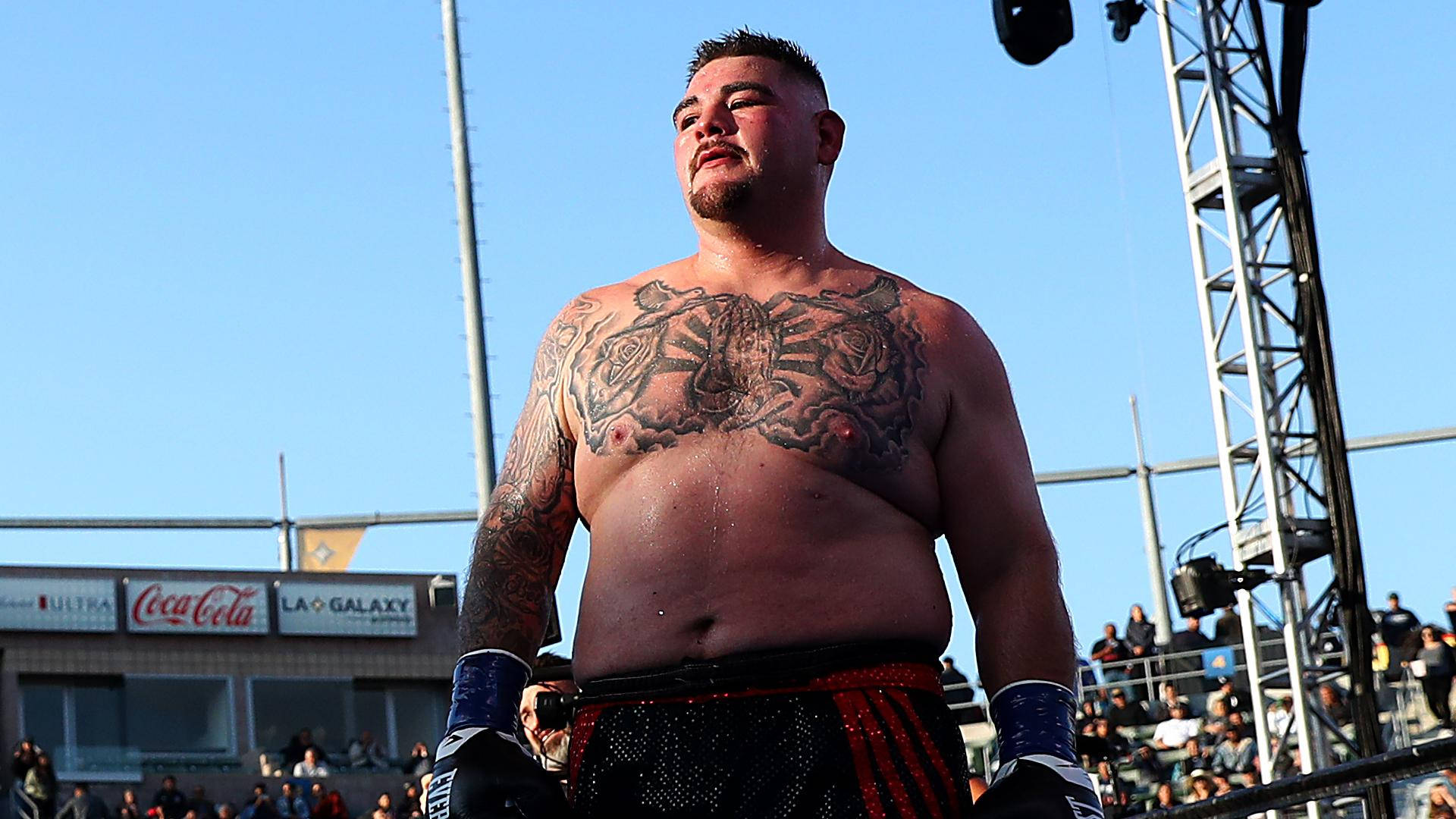 Andy Ruiz In Stage
