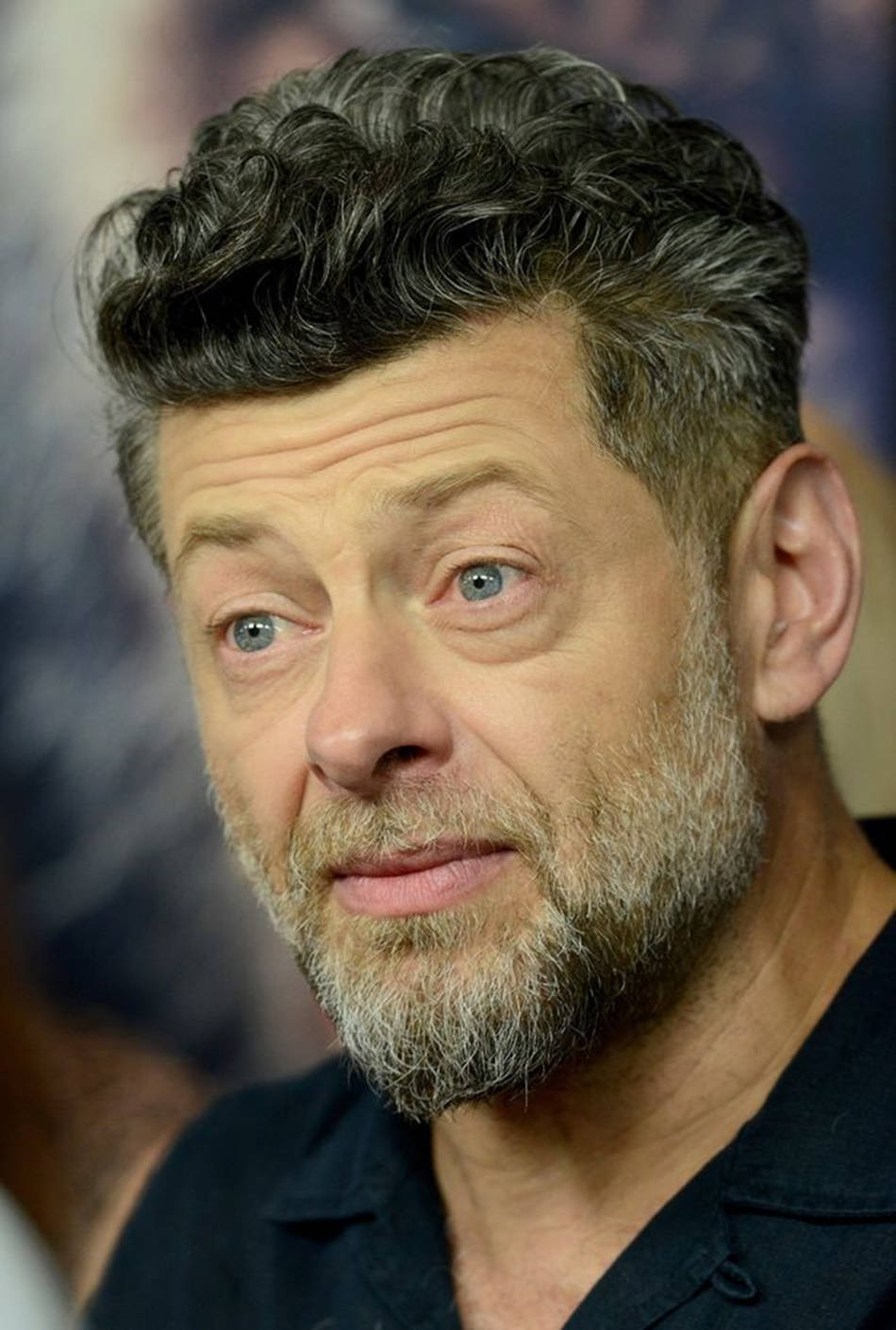 Andy Serkis Looks Intently Wallpaper