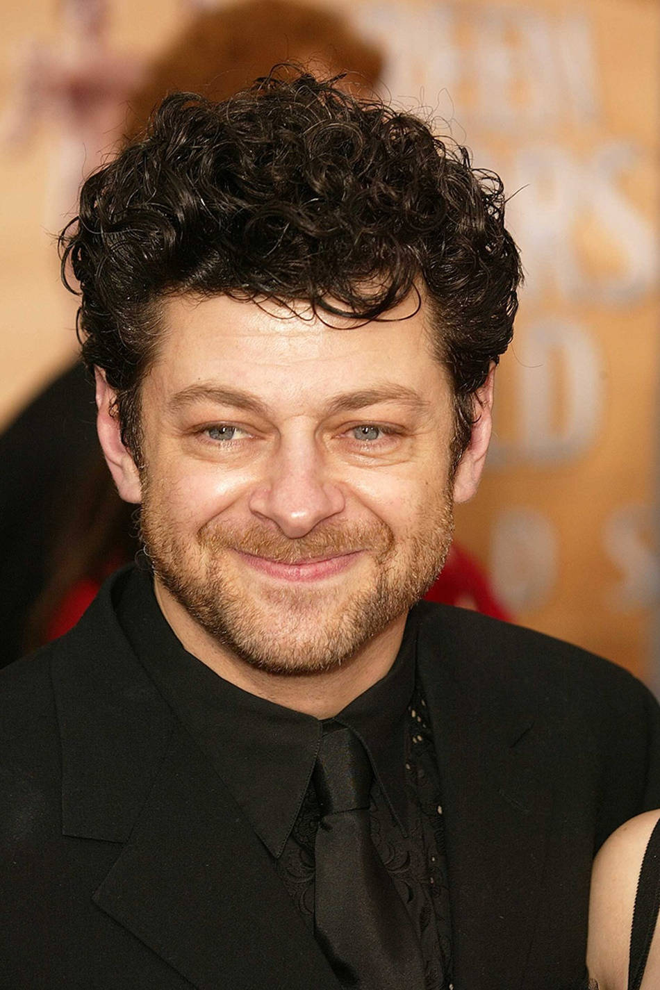 Andy Serkis With Rugged Hair Wallpaper
