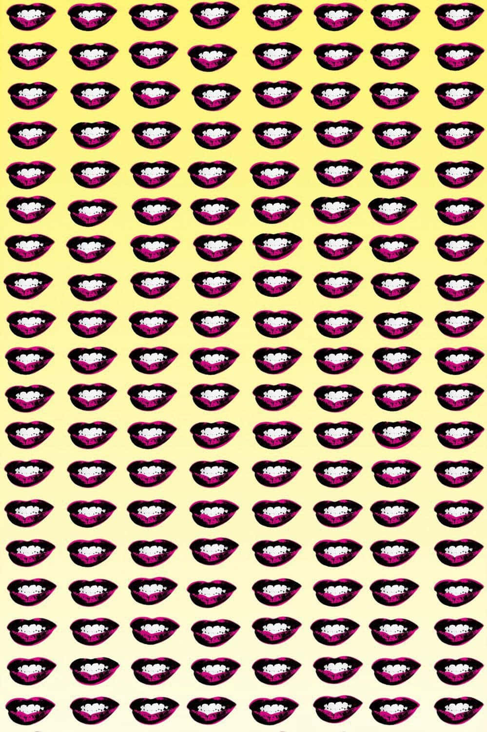 Andy Warhol Lips Wallpaper