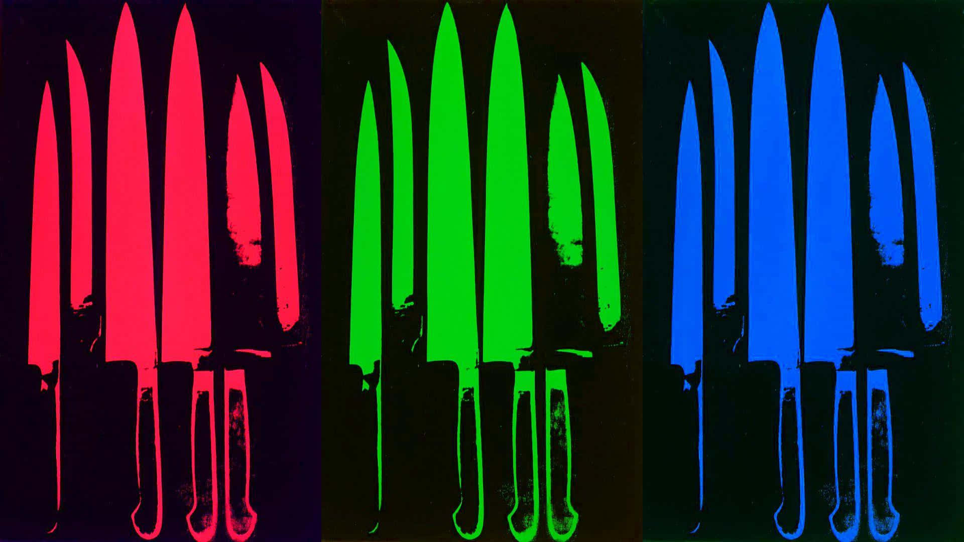 Andy Warhol Knife Wallpaper