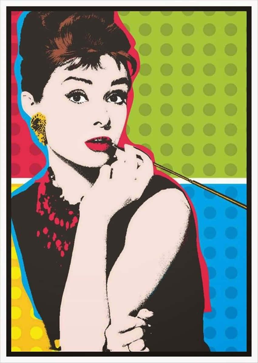 Andy Warhol smukke kvindelige Pop Art til din computer eller mobil! Wallpaper
