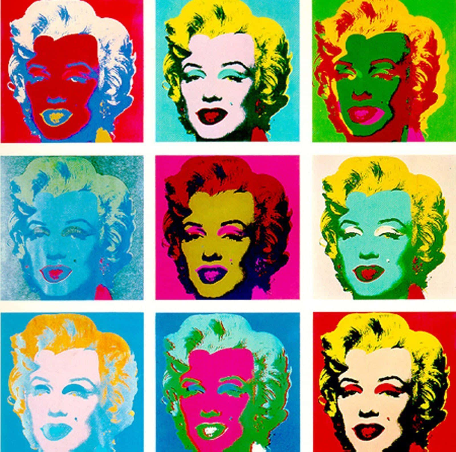 kløft Lånte en million Download Andy Warhol Pop Culture Art Wallpaper | Wallpapers.com