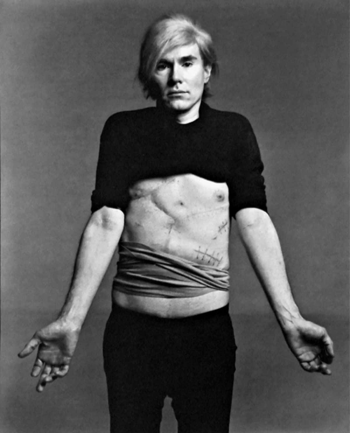 Denikoniska Popkonstnären Andy Warhol.