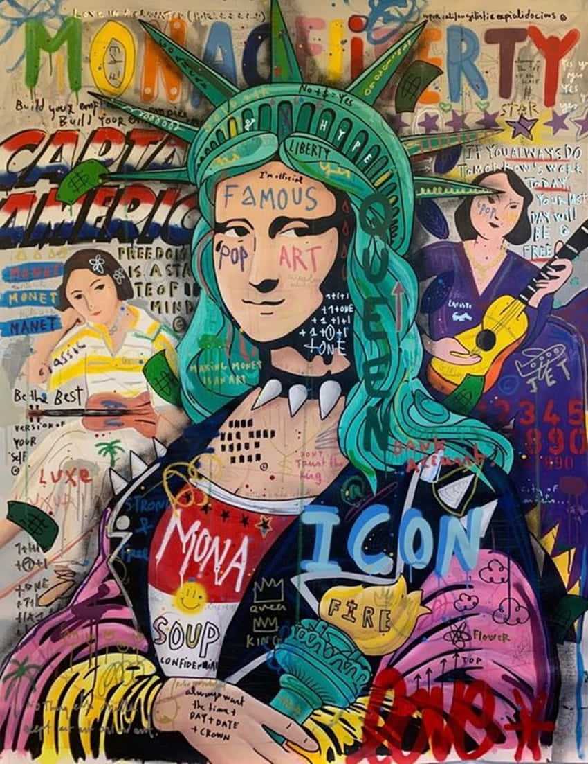 Andy Warhol Overlay Wallpaper
