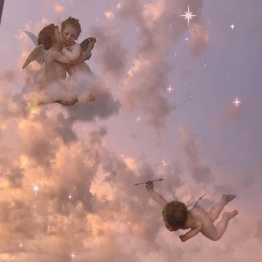 A Magical Moment in Heaven Wallpaper