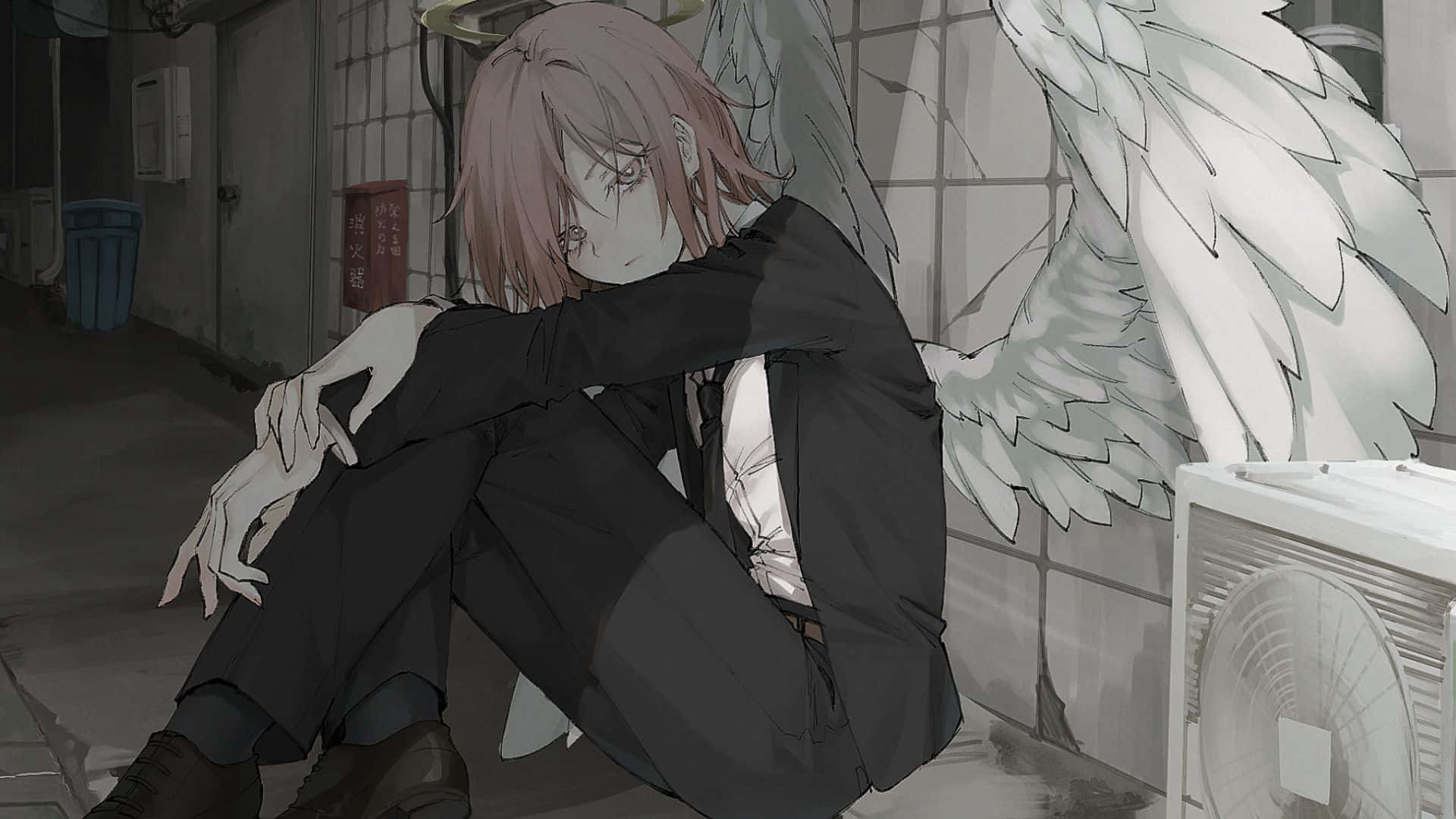 Anime / Art / Devil and Angel by WolfLuna97 on DeviantArt