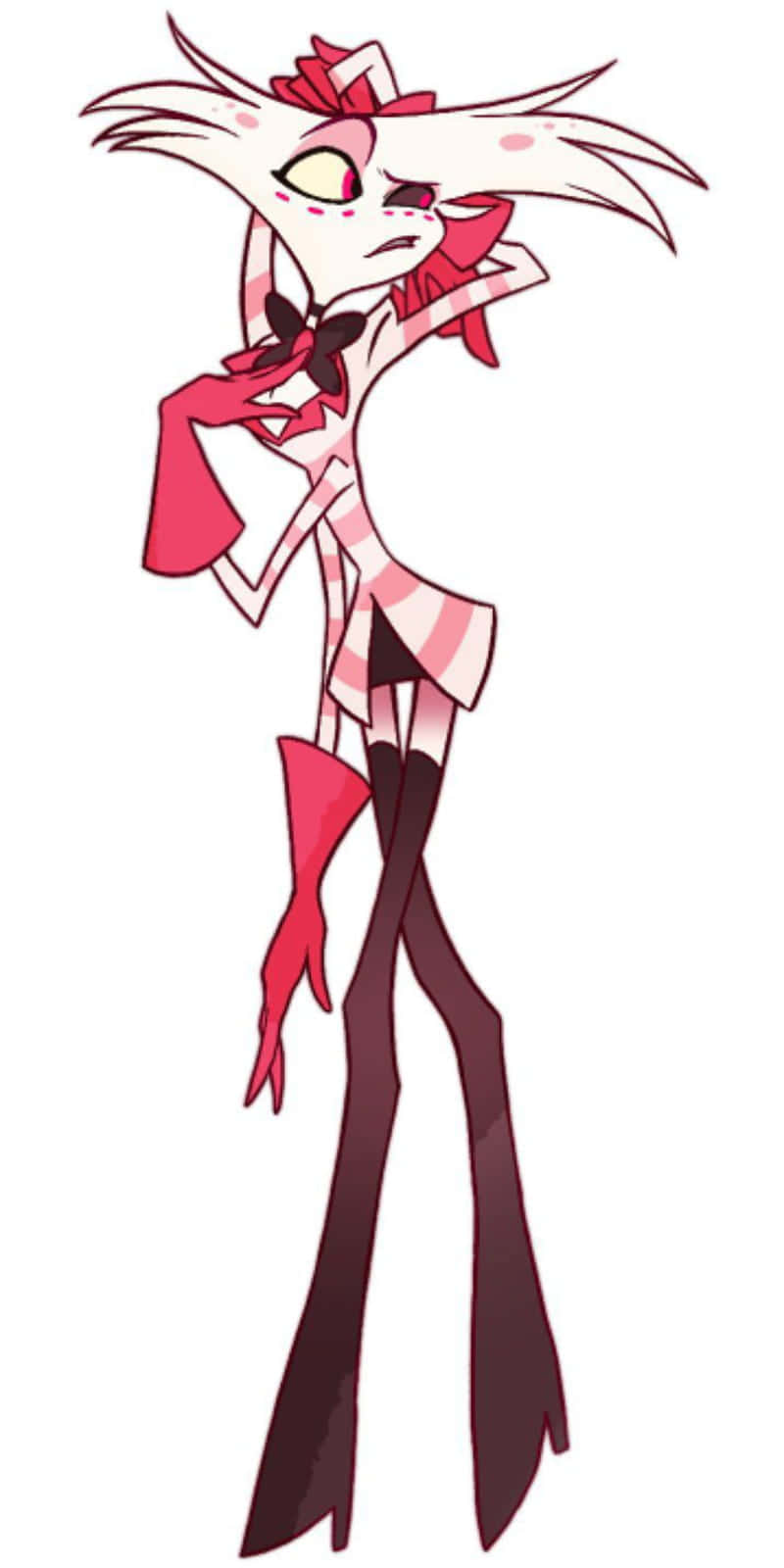 Download Angel Dust Hazbin Hotel Character Wallpaper | Wallpapers.com