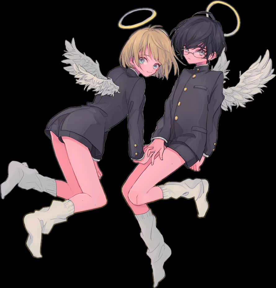 Angel Halo Anime Characters PNG