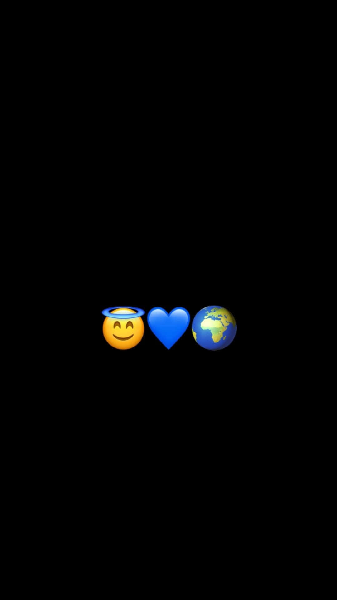 Angel Heart Earth Emoji Sequence Wallpaper