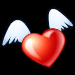 Angel Heart Emoji PNG