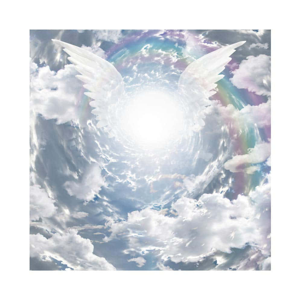 100+] Angel Wings Background s 