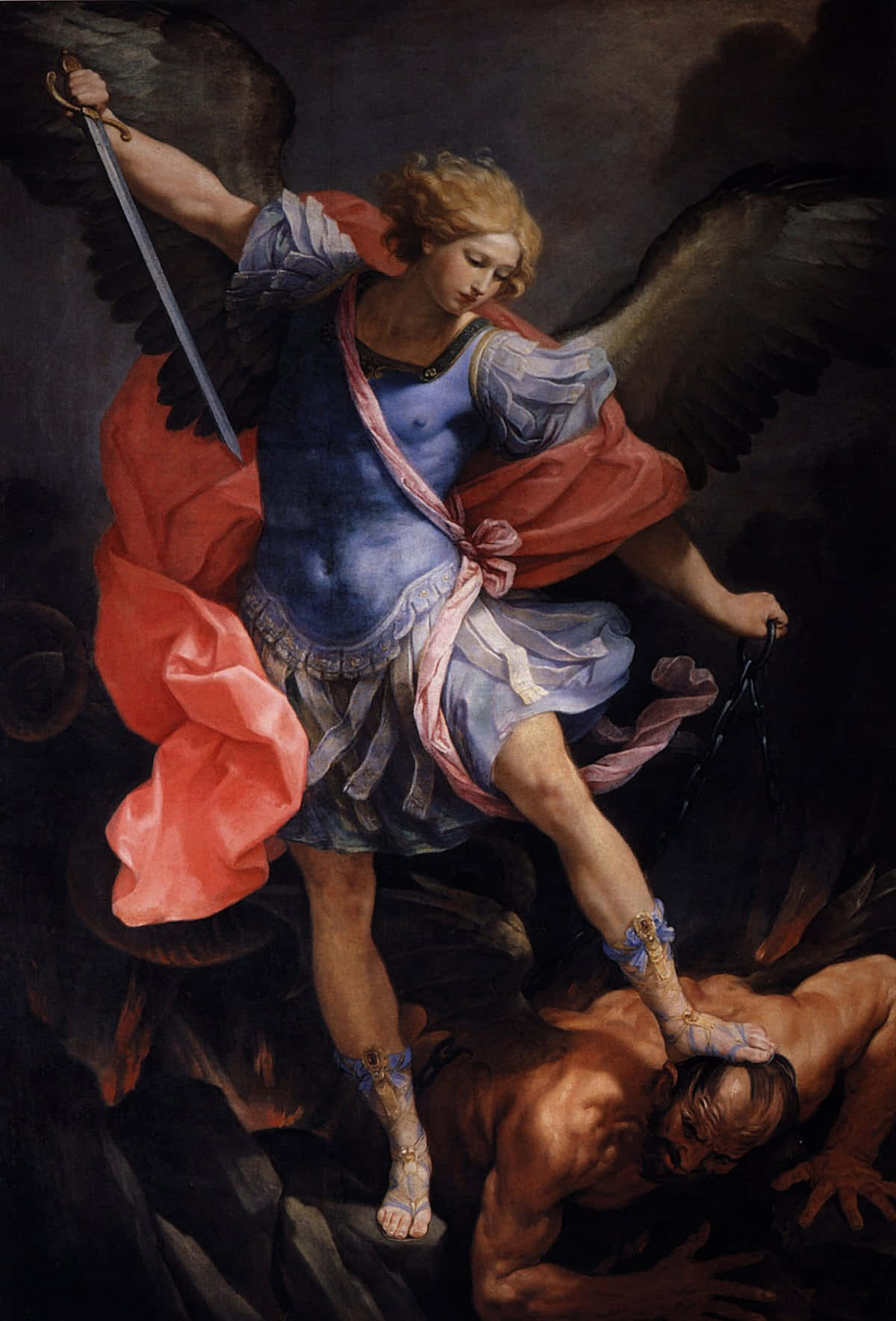 Saint Michael Angel Heaven Background