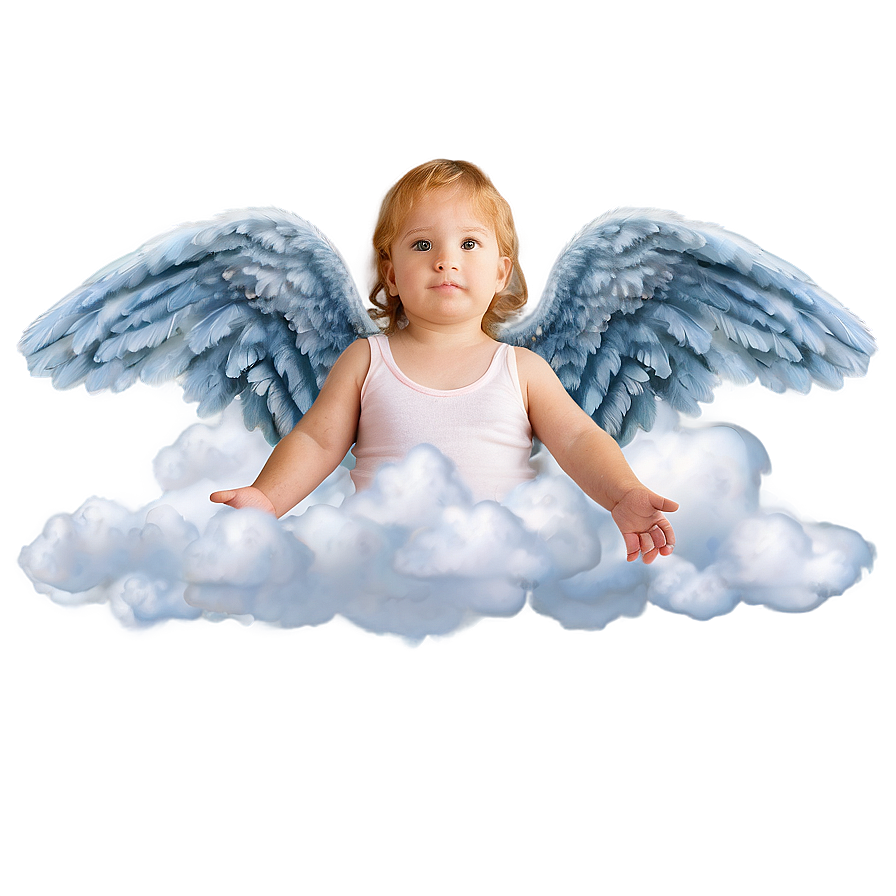Angel In Clouds Png 73 PNG