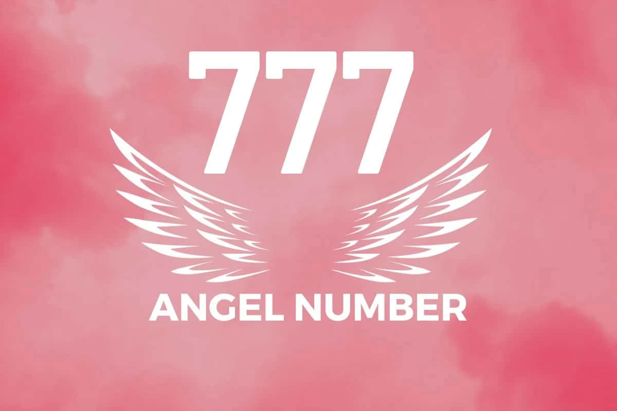 Angel Number777 Wings Wallpaper