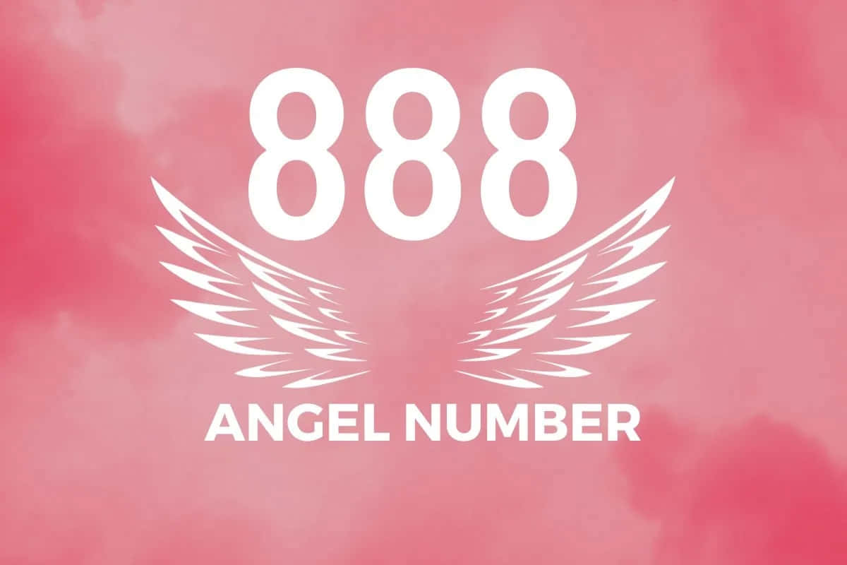 Angel Number888 Wings Wallpaper