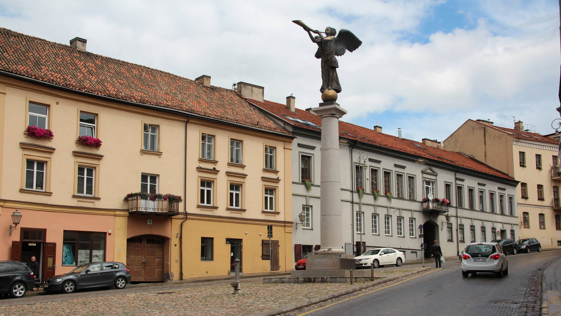 Angel Of Užupis Vilnius Papel de Parede