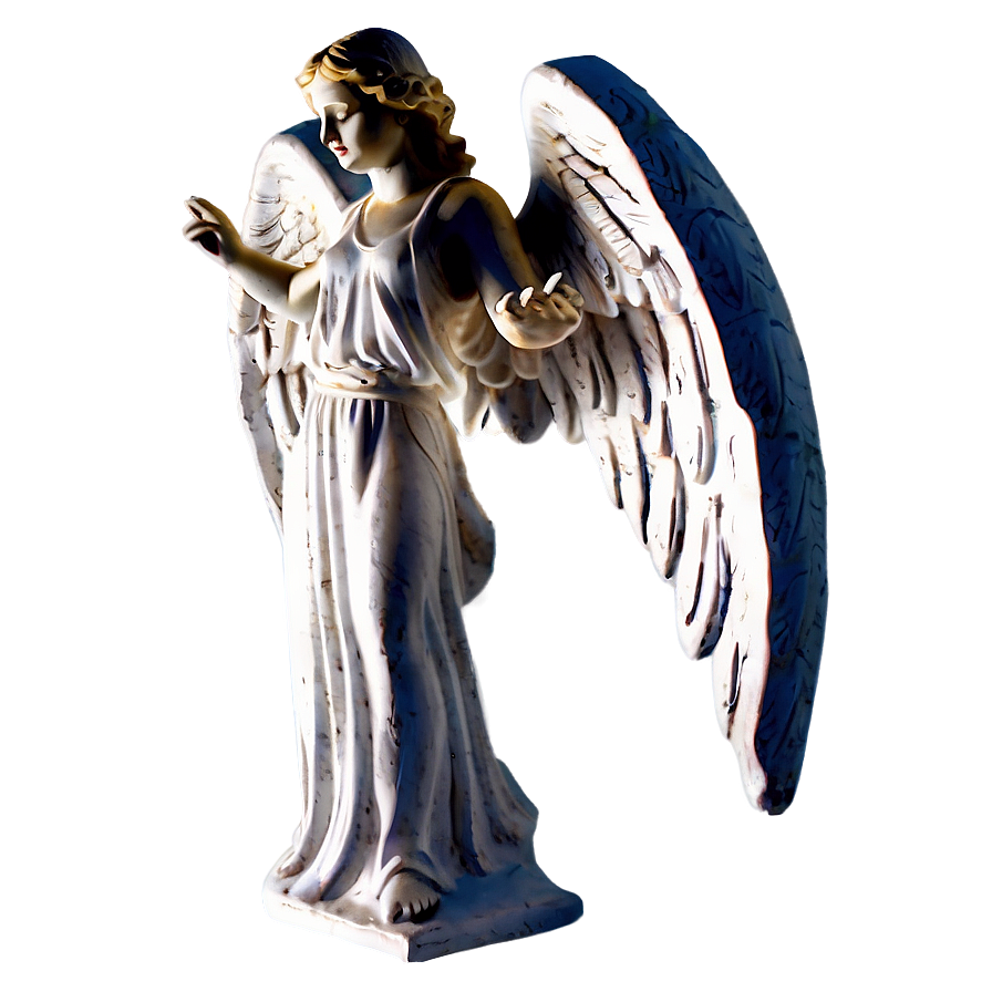 Angel Statue Png 06202024 PNG