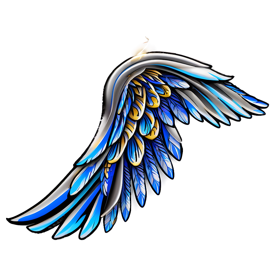 Download Angel Wings With Feathers Png Miy23 | Wallpapers.com