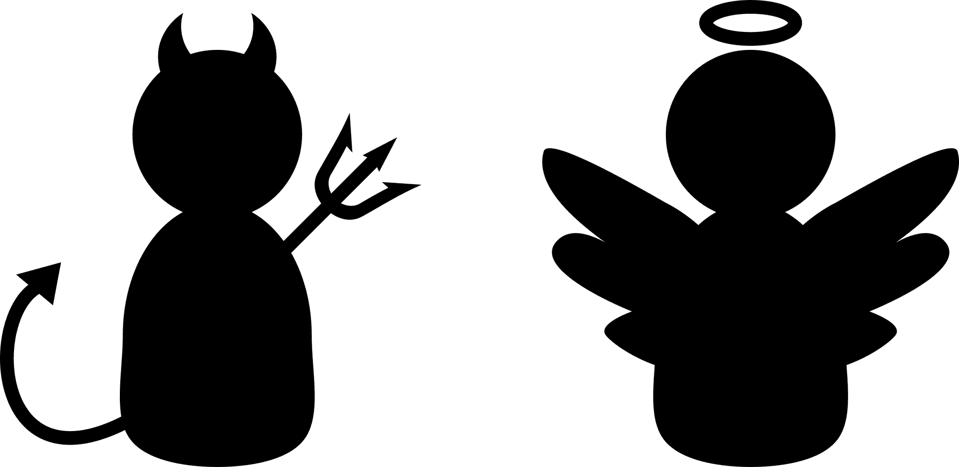Angeland Devil Silhouettes PNG