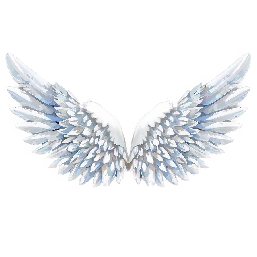 Angelic White Wings Png 06262024 PNG