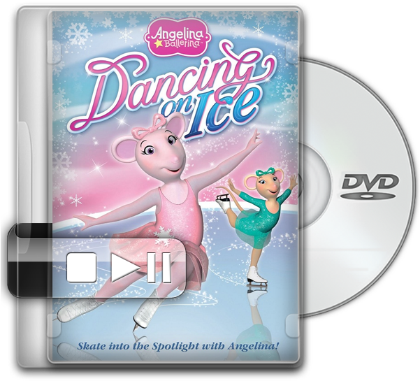 Angelina Ballerina Dancingon Ice D V D PNG