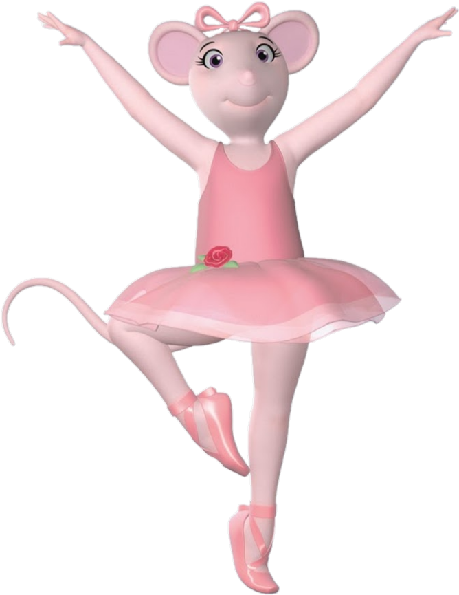 Angelina Ballerina Pose PNG