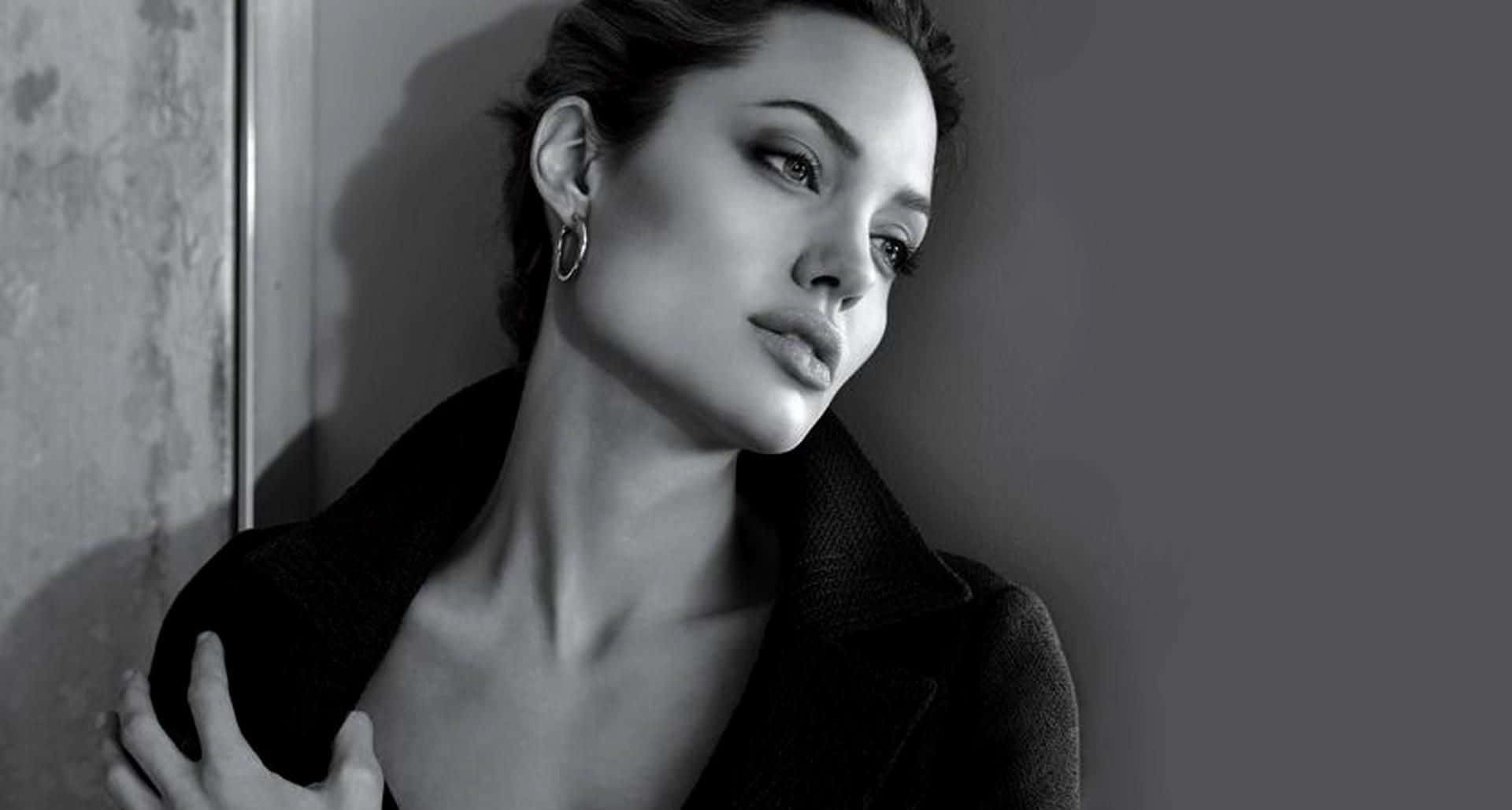 "Angelina Jolie looks regal in this picture"