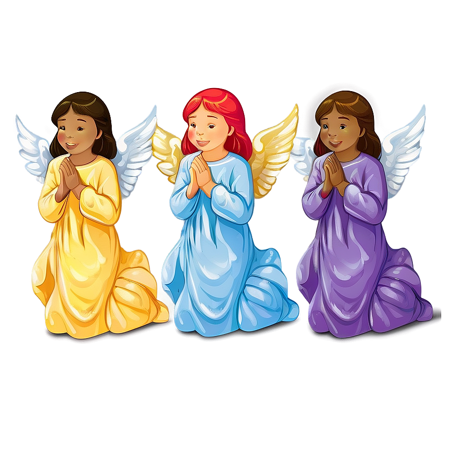 Angels In Prayer Png 96 PNG