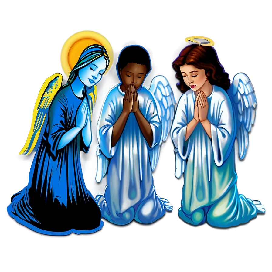 Angels In Prayer Png Lou10 PNG