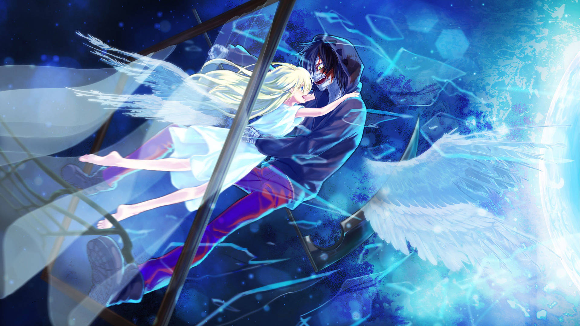 Angels Of Death Rachel And Zack Artwork Background