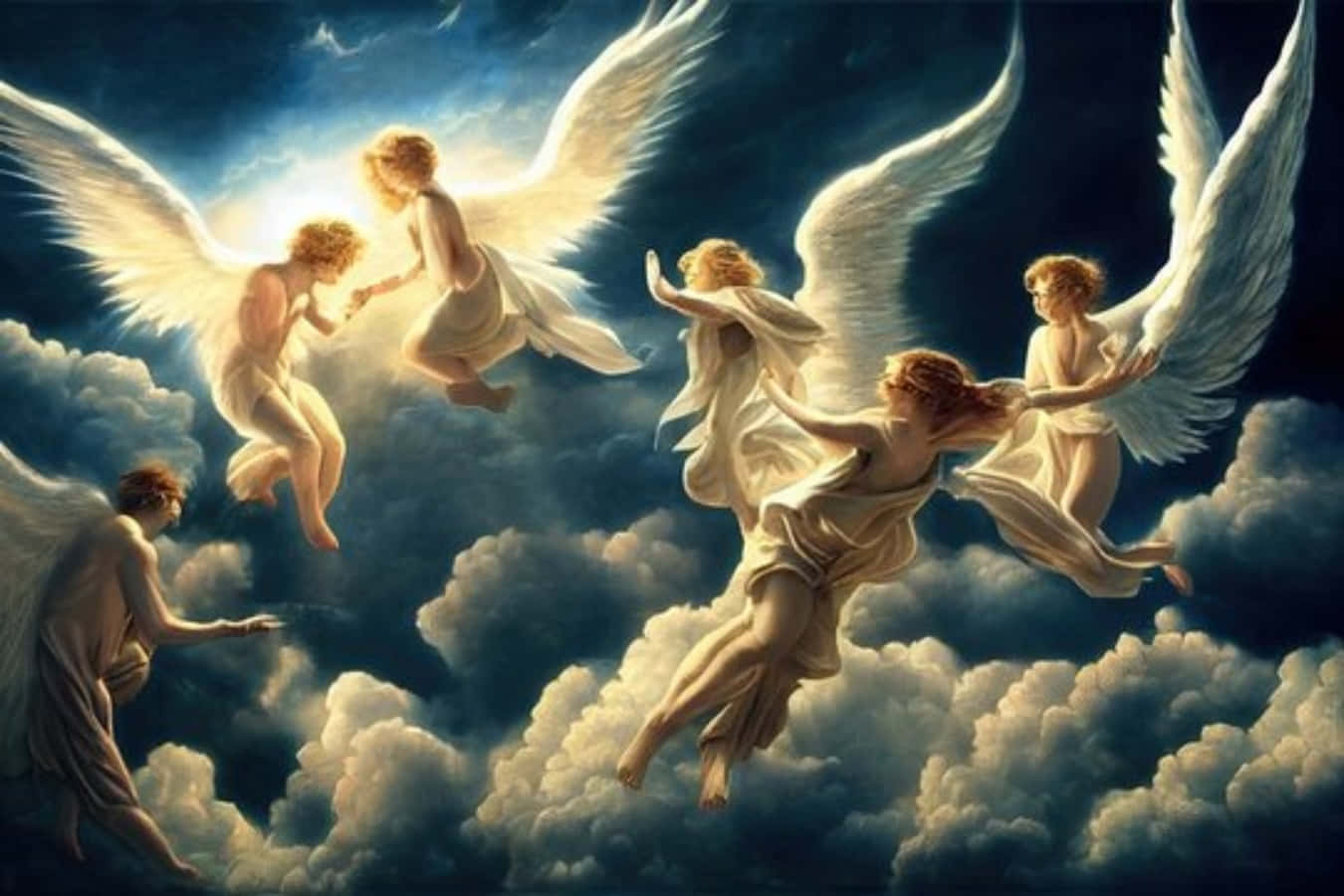 The power of the angels of God strengthen and protects those who turn to Him.