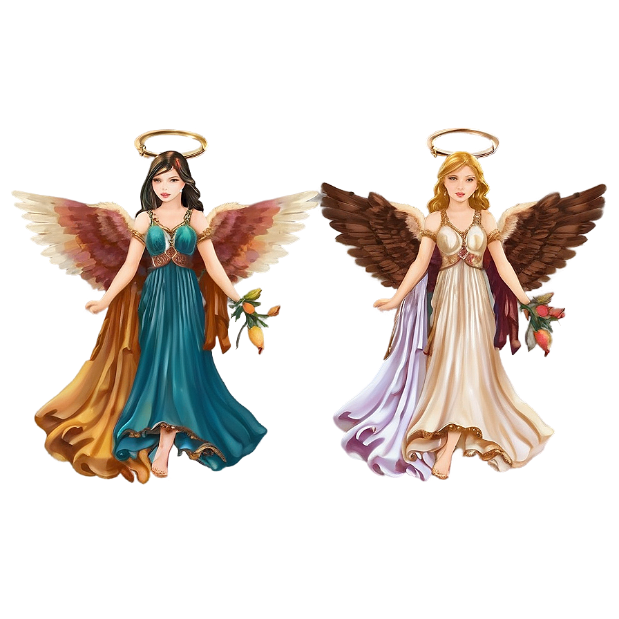 Angels Of The Seasons Png Dkf PNG