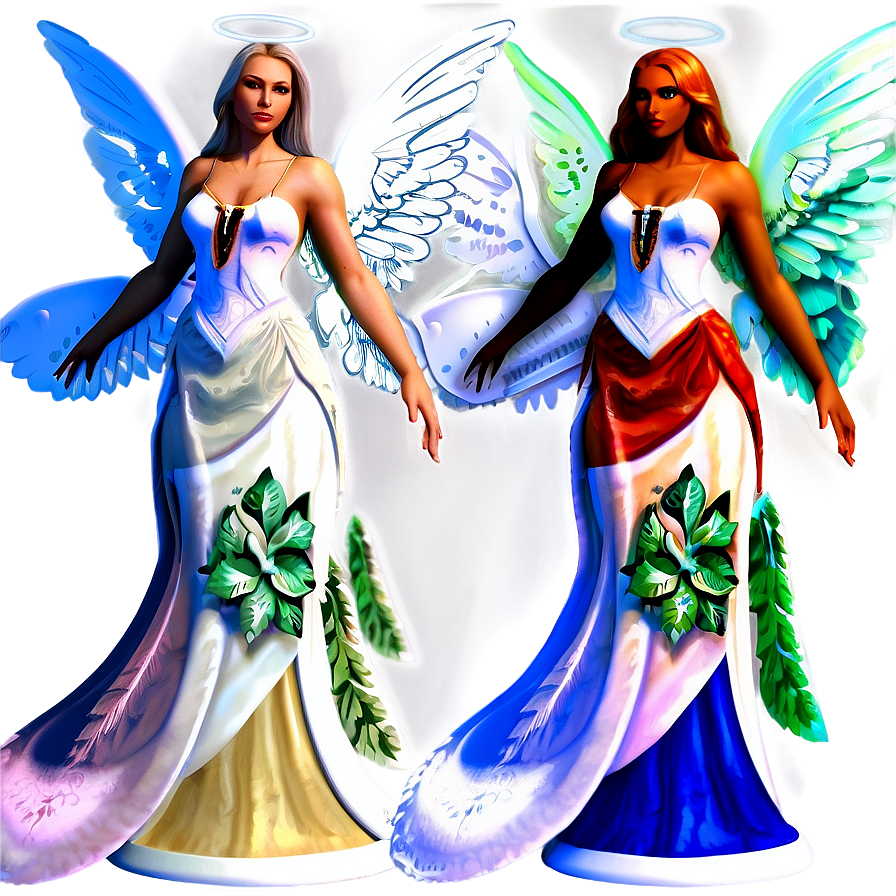 Angels Of The Seasons Png Kue PNG