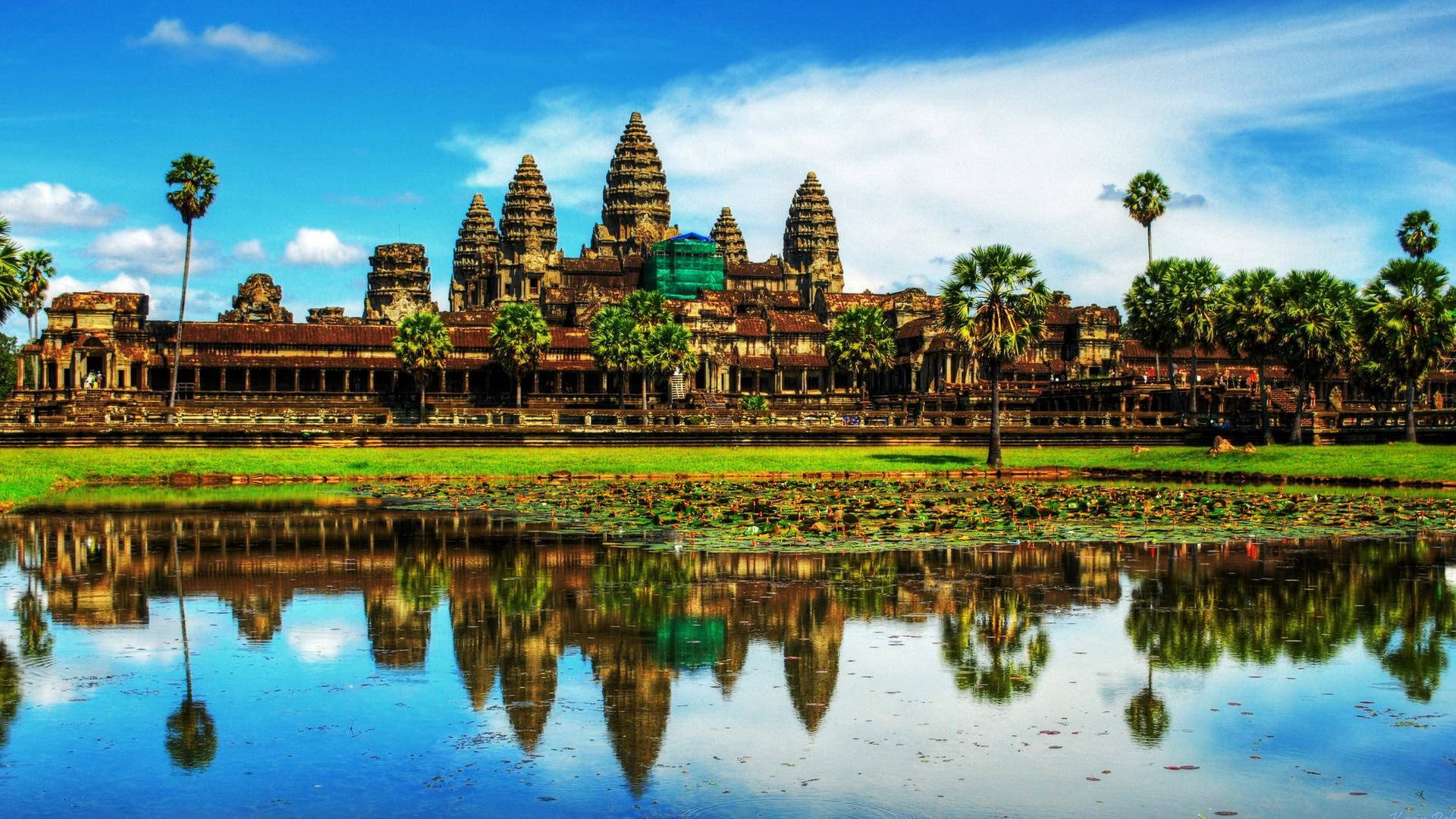 Angkor Wat Thailand billedtapet Wallpaper
