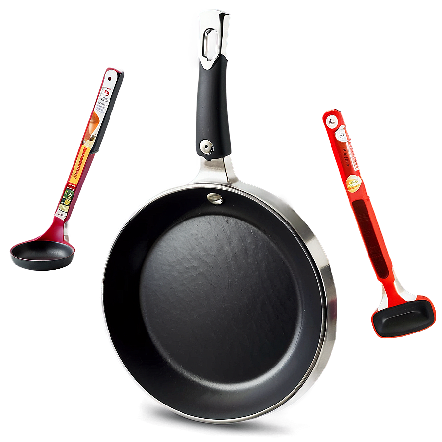 Angled Wall Frying Pan Png 06122024 PNG