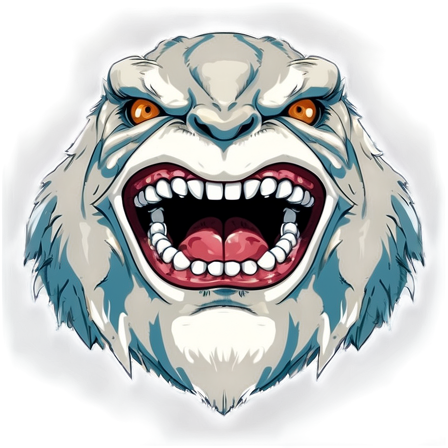 Angry Anime Mouth Png 06202024 PNG