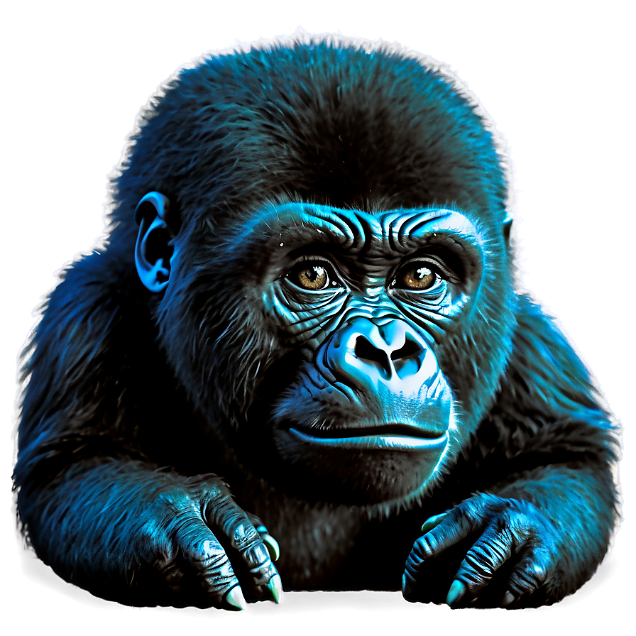 Angry Baby Gorilla Png Ukb PNG