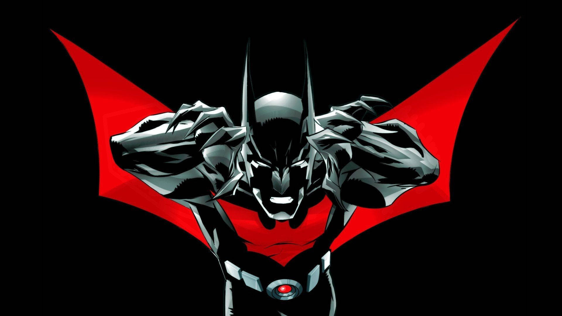 Angry Batman Beyond Poster Background