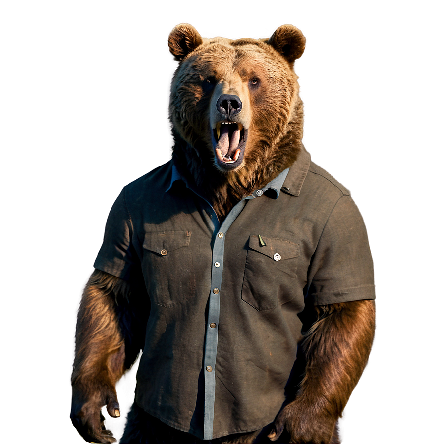 Download Angry Bear Png 57 | Wallpapers.com