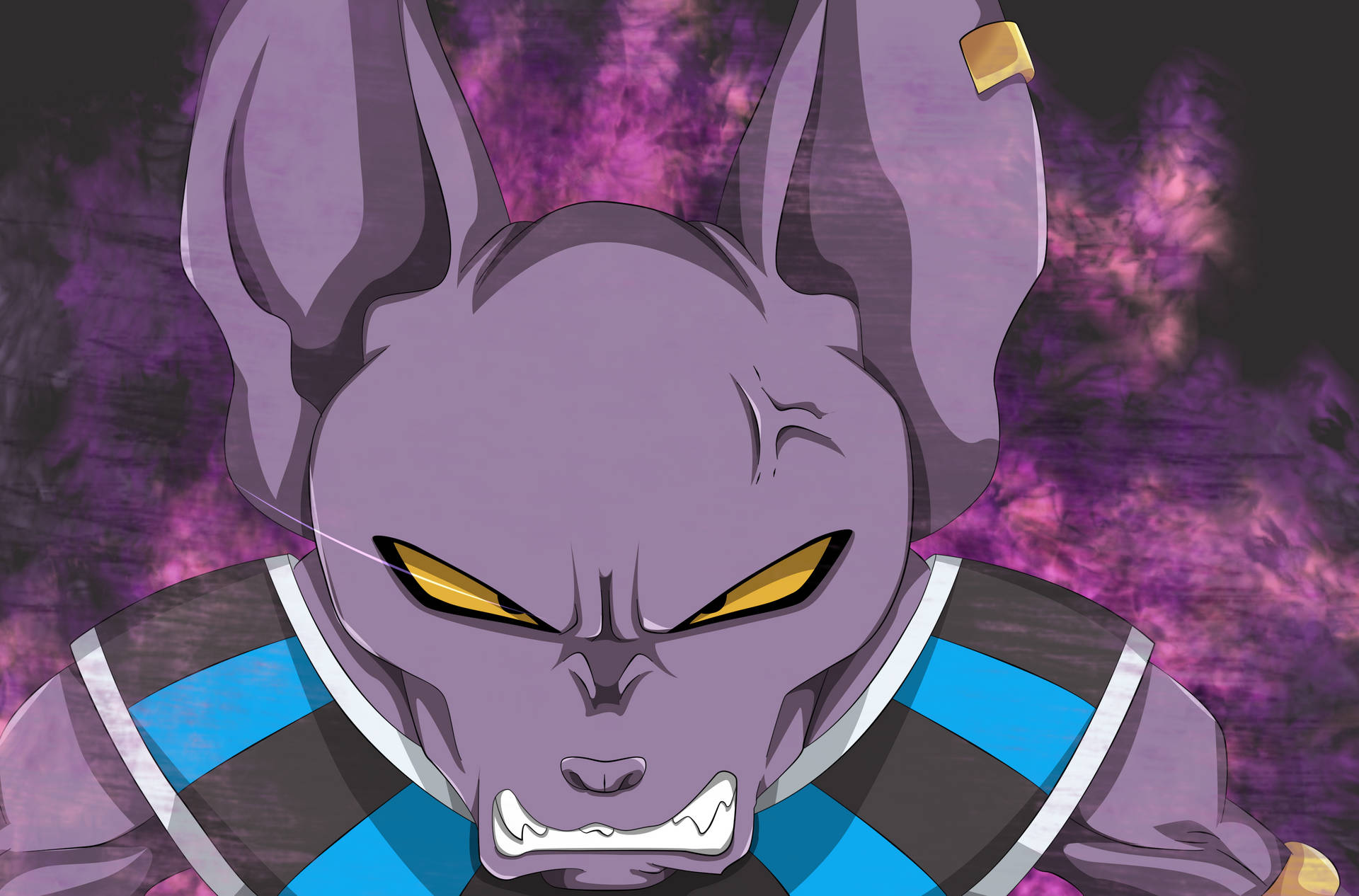 Angry Beerus With Throbbing Vein