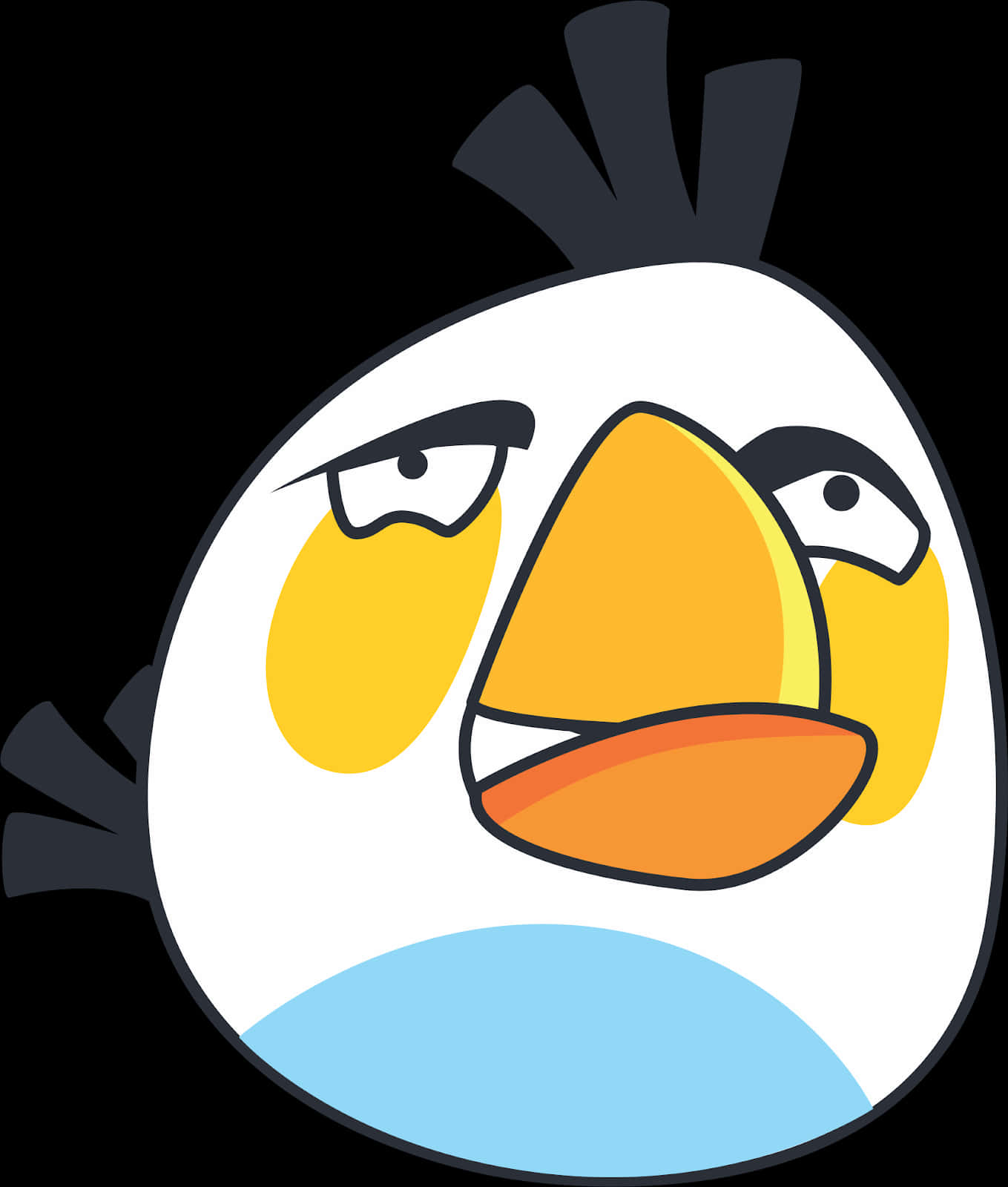 Angry Bird Cartoon Character PNG